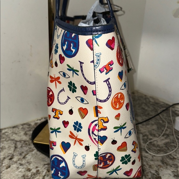 Tory Burch Lucky Charms Tote - Picture 3 of 13